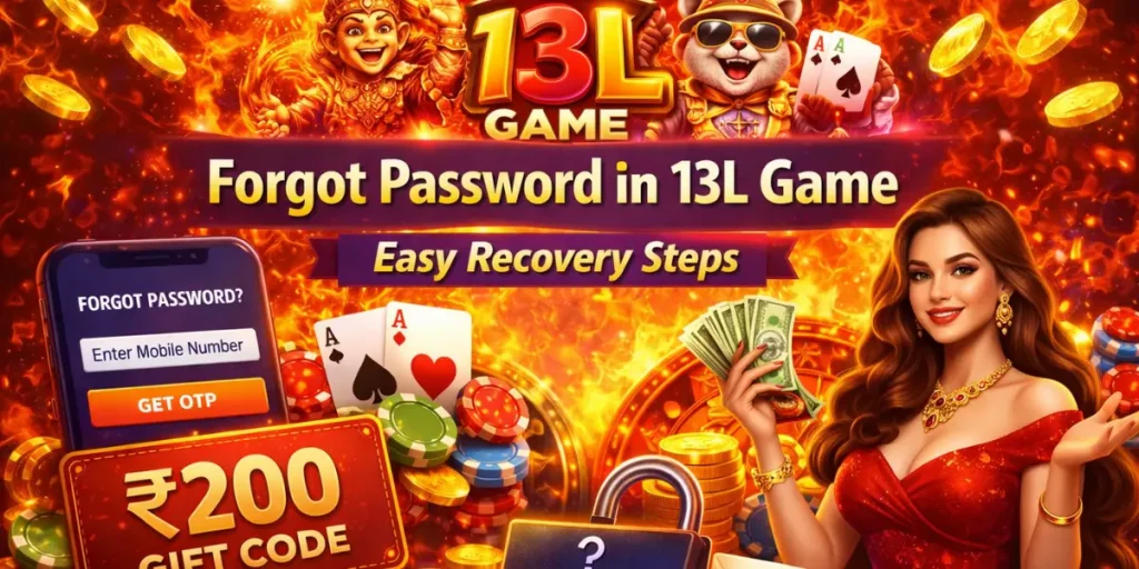 13L Game Forgot Password